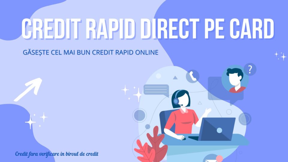 Credit rapid direct pe card